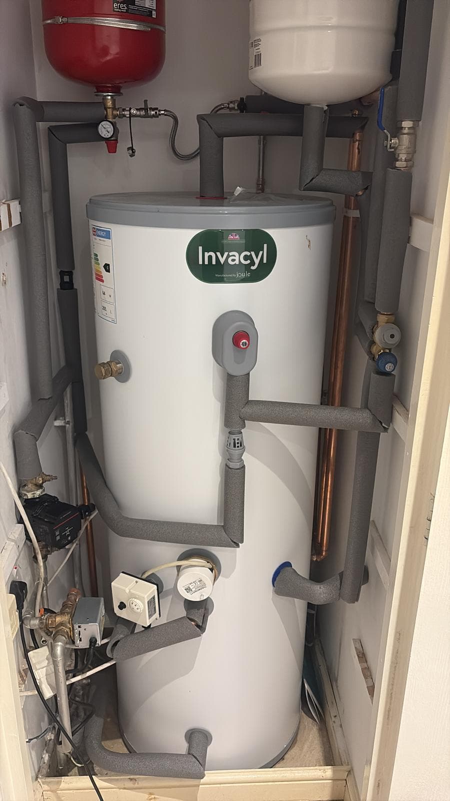 Hot Water Cylinder Installation